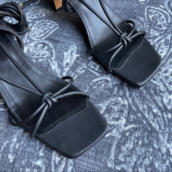 Anine Bing Strappy Graham Sandals in Black Size EU 37 - Picture 11 of 13